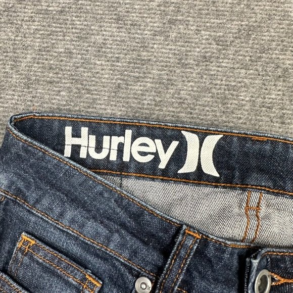 Hurley Jeans Womens 28/8 Ultra Low Rise Skinny Designer Denim Stretch Modern Y2K - Picture 8 of 13